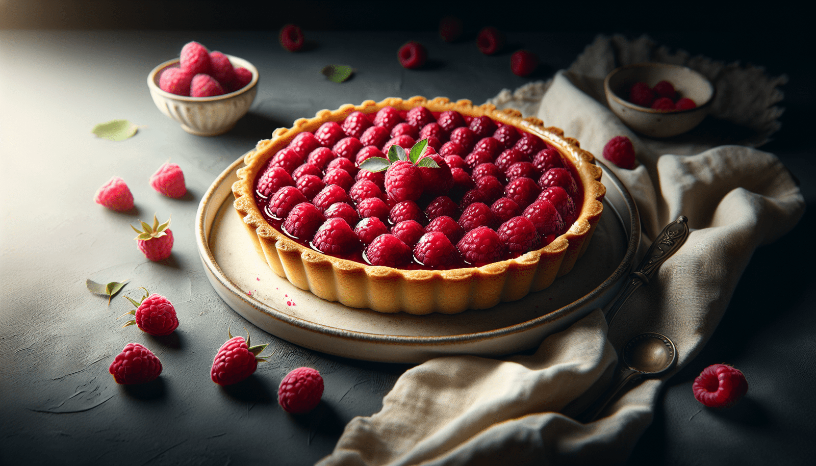 What Wine Would Complement A Raspberry Tart?